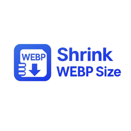 ShrinkWebPSize.com Logo - Free WebP Compressor